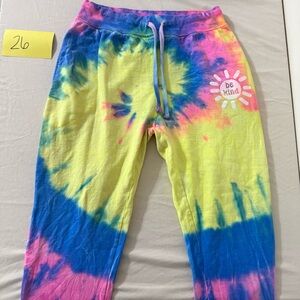 Colorful Tie-Dye Kids Joggers